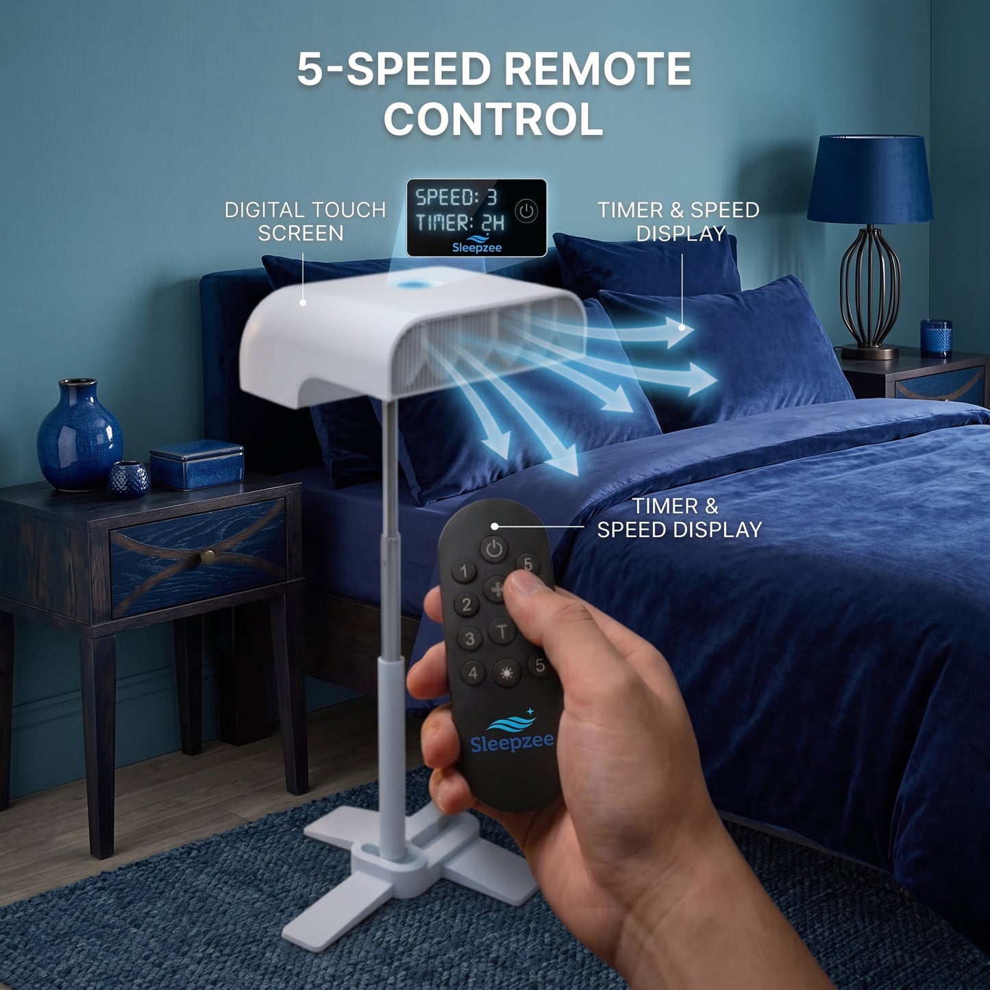 Sleepzee Bed Cooling Fan