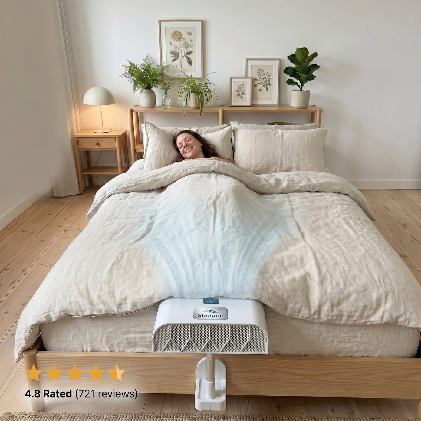 Sleepzee Bed Cooling Fan